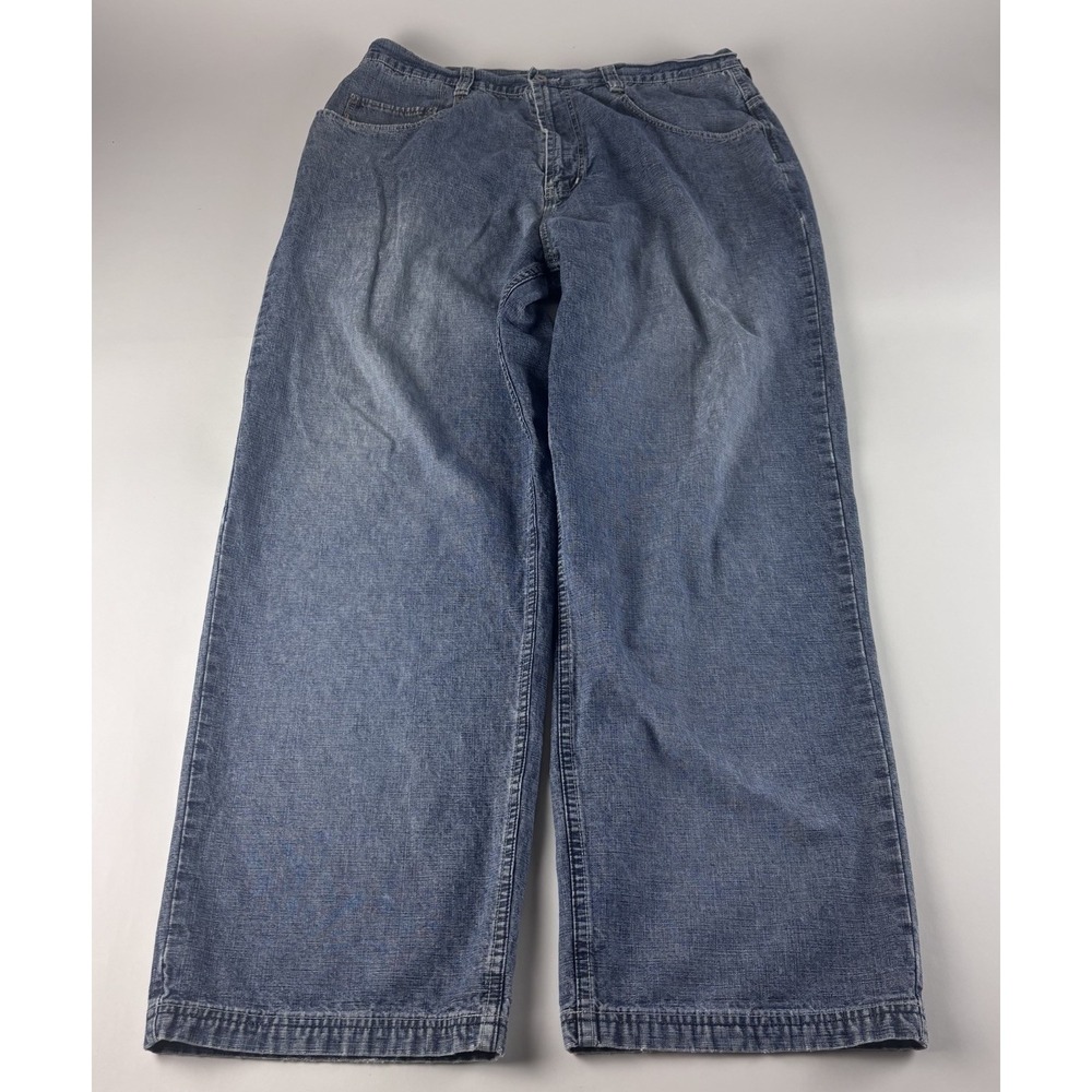 Vintage Y2K Pepe Jeans London Sz 38 x 32 Mens Medium Wash Wide Leg Baggy